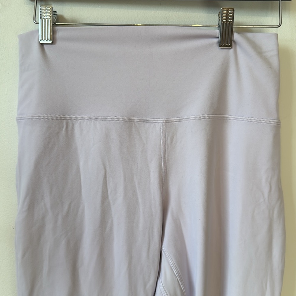 Lululemon leggings light lavender color size 12 - Picture 2 of 10